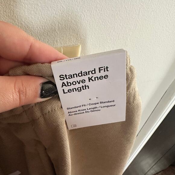 Nike Sportswear Puff Print Graphic French Terry Shorts NWT Size XXL Men's Tan - Picture 13 of 16